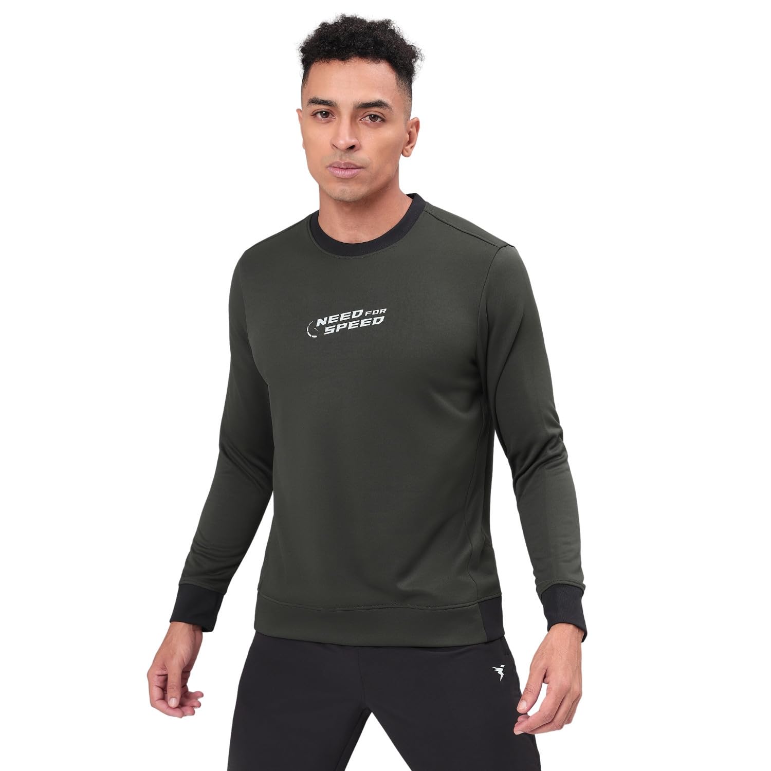 technosport Men's Polyester P682 Crew Neck Regular Fit Sweatshirt with Grip-picture-29