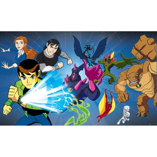 RoomMates mural prepasted Ben 10 de fácil instalación mural 2