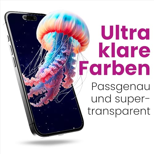 atfolix plastic glass protective film compatible with ingenico lane3000 9h hybrid-glass fx screen protector