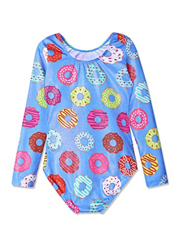HOZIY Gymnastics Leotards for Girls Unicorn Pink Purple Sparkly Dancewear Activewear Quick Dry