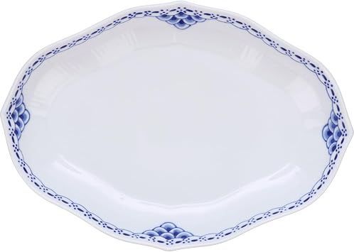 Royal Copenhagen Princess Boat-shaped Dish Plate, 8.7 inches 22 cm 1017256