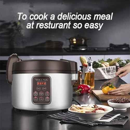 Yollnia WEY-X13D Commercial Large Rice Cooker & Food Warmer thumb #7