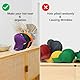 LHOEST 6 Stück Cap Halter Acryl Cap Halterung Wand Weiß Schwarz Kappenhalter Schrank Cap Halterung Mützen Aufbewahrung Cap Organizer Kappen Halterung Hut Mützenhalter Basecap Halterung Wand Huthake
