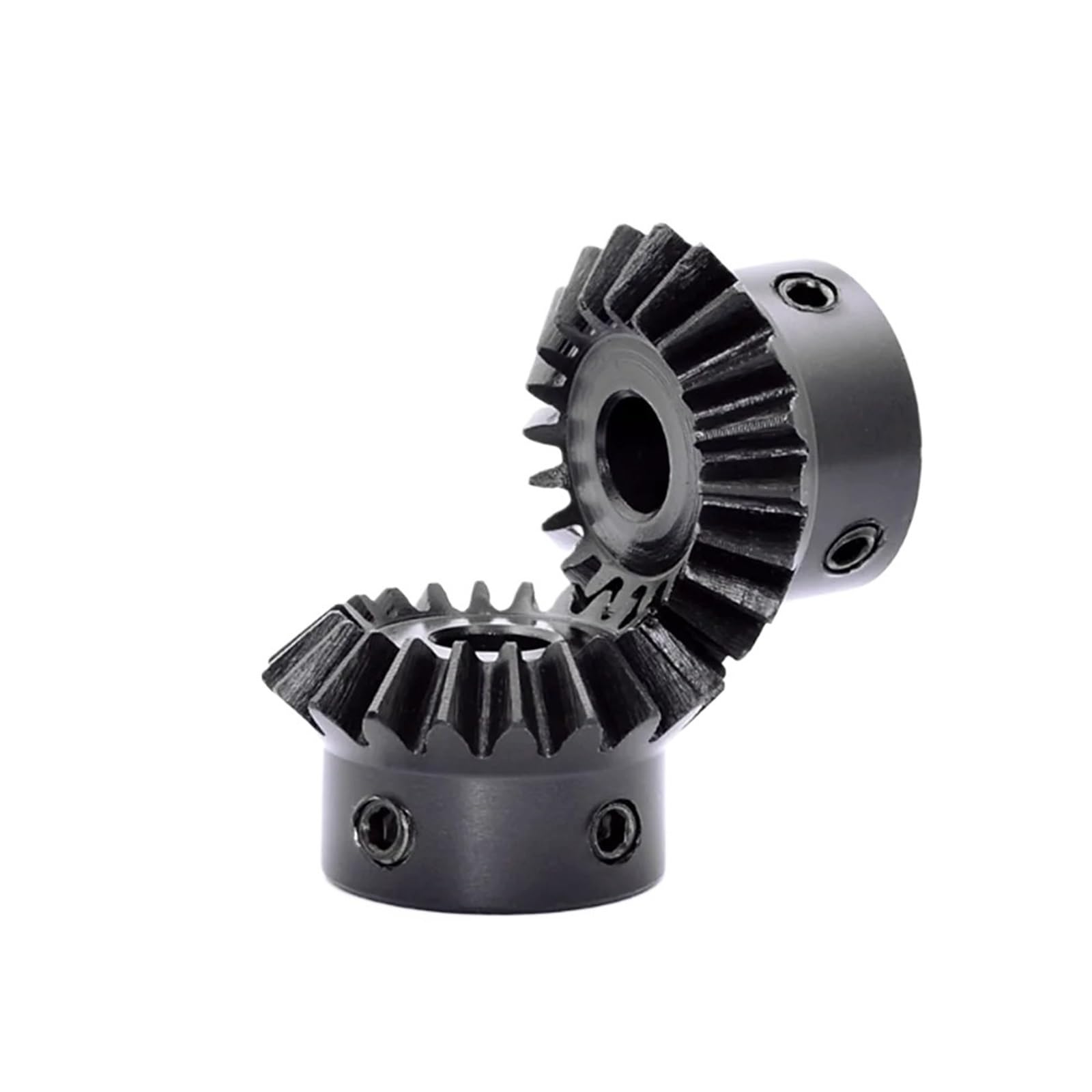 Bevel Gear Pinion Hardware Mechanical 2pcs 1:1 2Mod 20 Teeth Inner Hole 8mm 12mm 14mm with Keyway Bevel Gear 90 Degree CNC Transimission Pinion(14mm keaway 5mm)