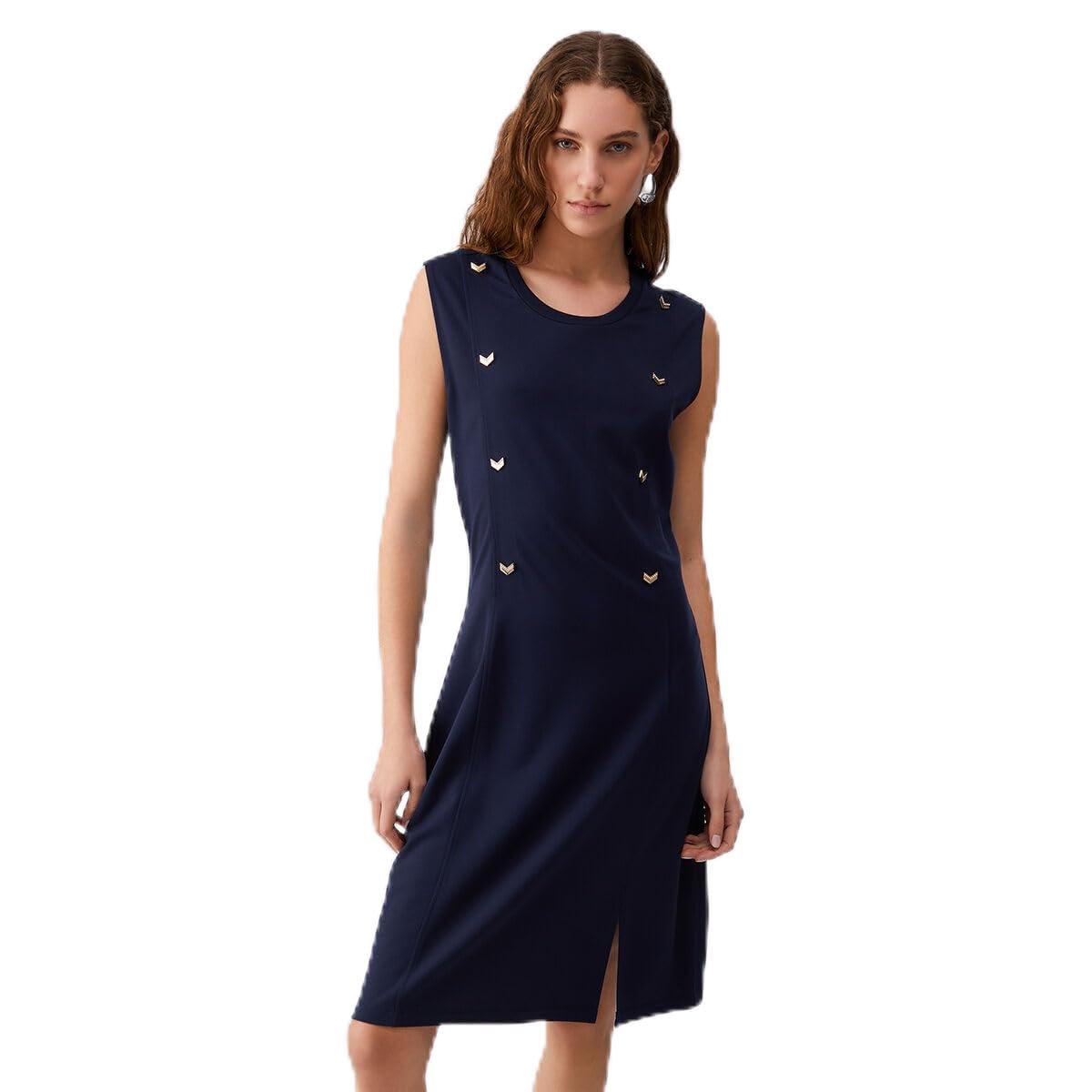 Liu Jo Abito Corto in Jersey Interlock
