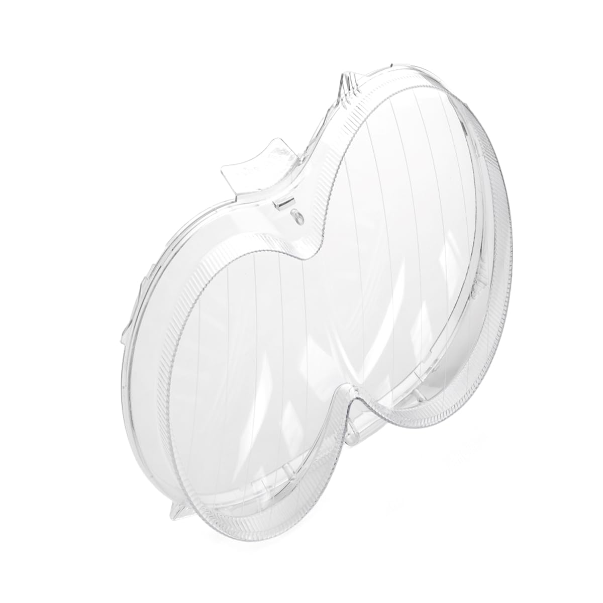 LST Scheinwerferglas Streuscheibe Hauptscheinwerfer Linsenscheibe Frontlicht Abdeckung Glas links transparent kompatibel mit Mercedes-Benz CLK Cabrio Coupe C209 A209 2005-2010