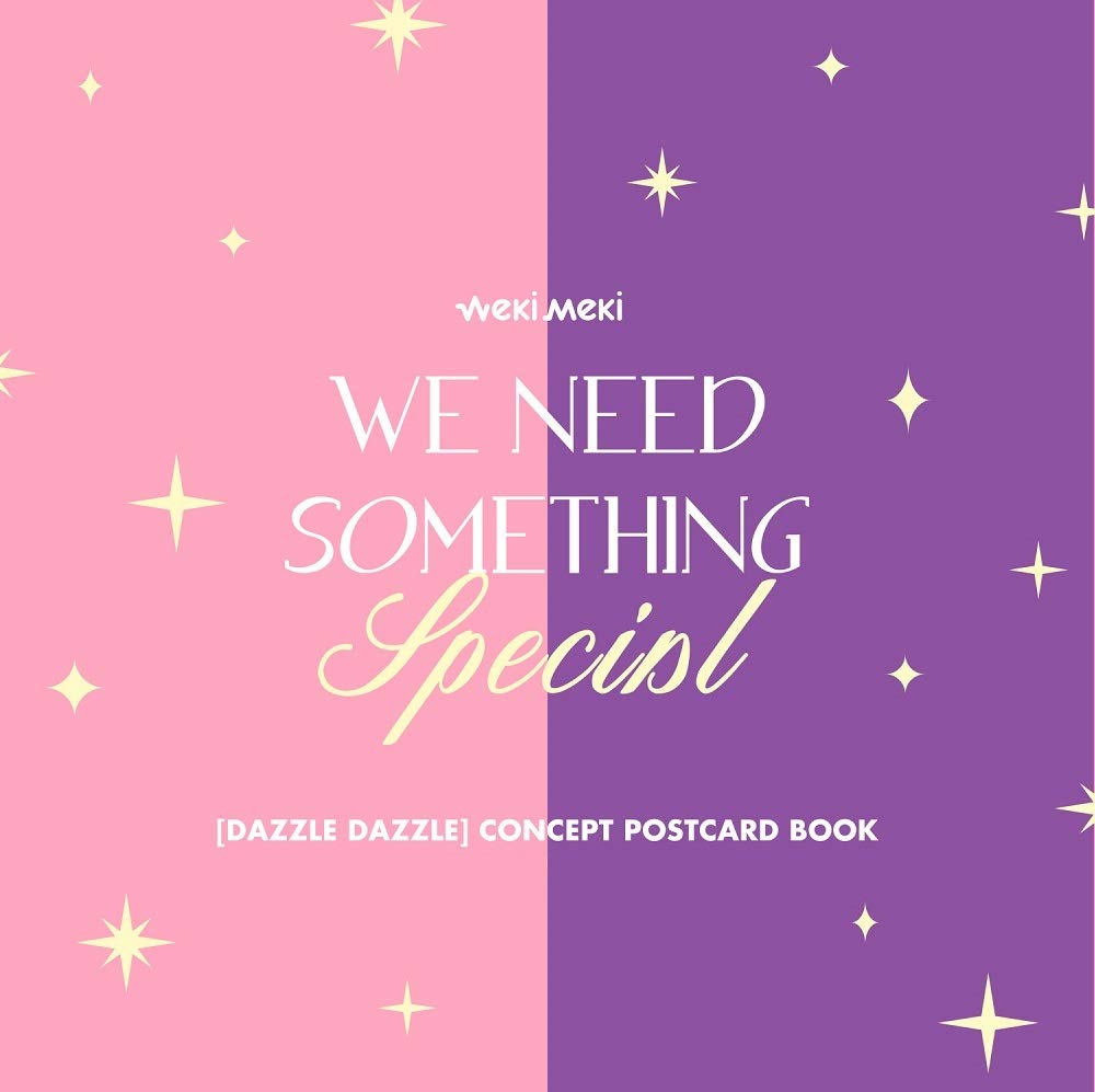 WEKI MEKI - Dazzle Dazzle Concept Postcard Book [Dazzling Funeral+Shimmering Ceremony ver. Set]