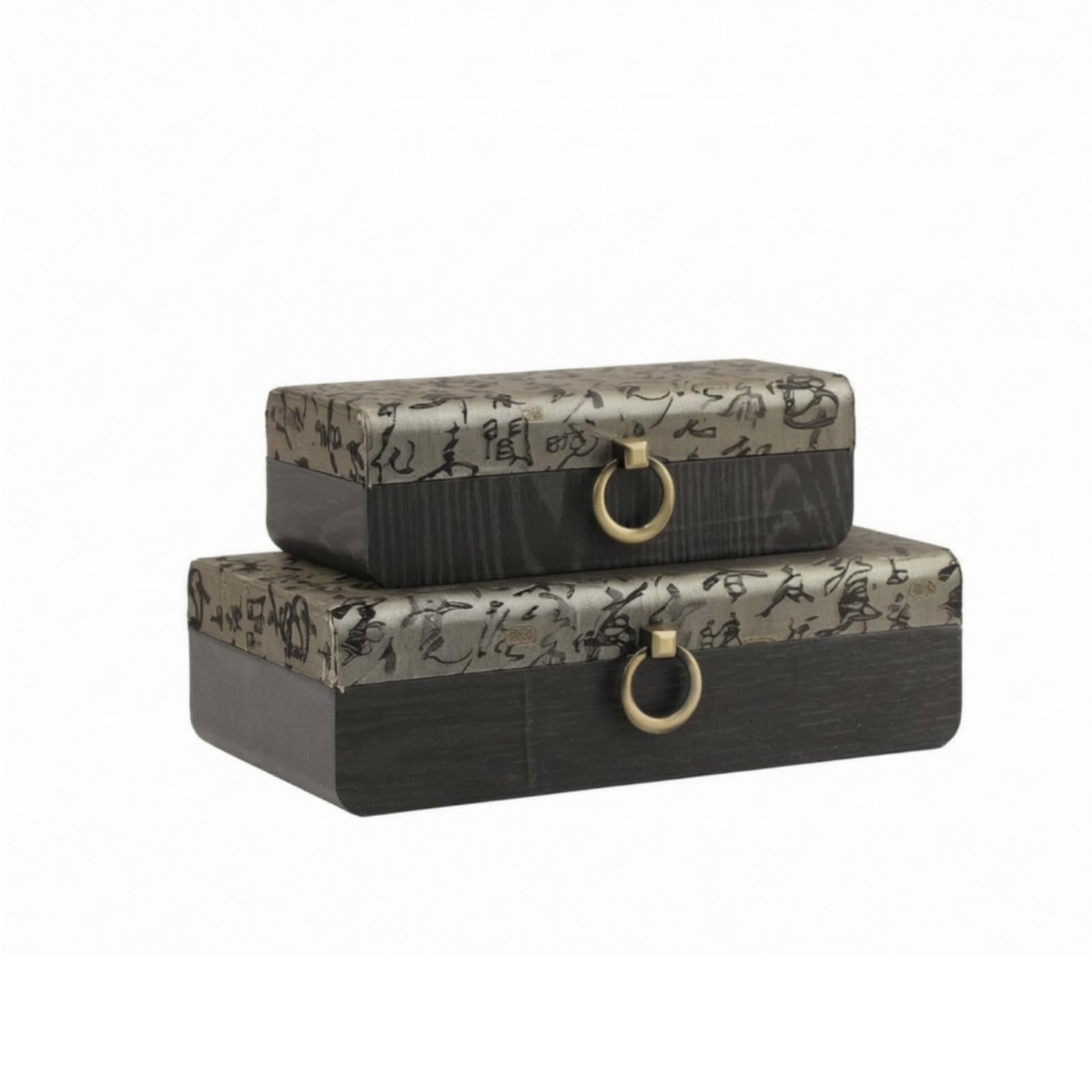2 Piezas Cajas con Tapa Resistente Cajas Organizadoras Reutilizable Caja con Tapa para Estanterías