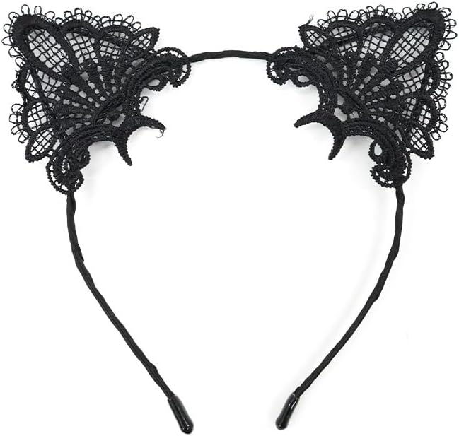 Miniatura 5 de UN UNITEDTIME Disfraz de gato negro para mujer, accesorios de disfraz de gato negro, disfraz sexy para mujer, máscara de Halloween para adultos,