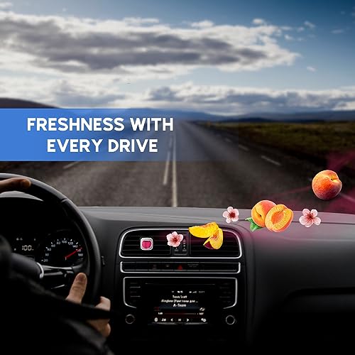 Air Jungles AJC001 Honey Peach Scent Car Air Freshener Clip thumb #5