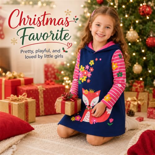 Robes d'hiver roses chaudes protégeant les enfants du froid