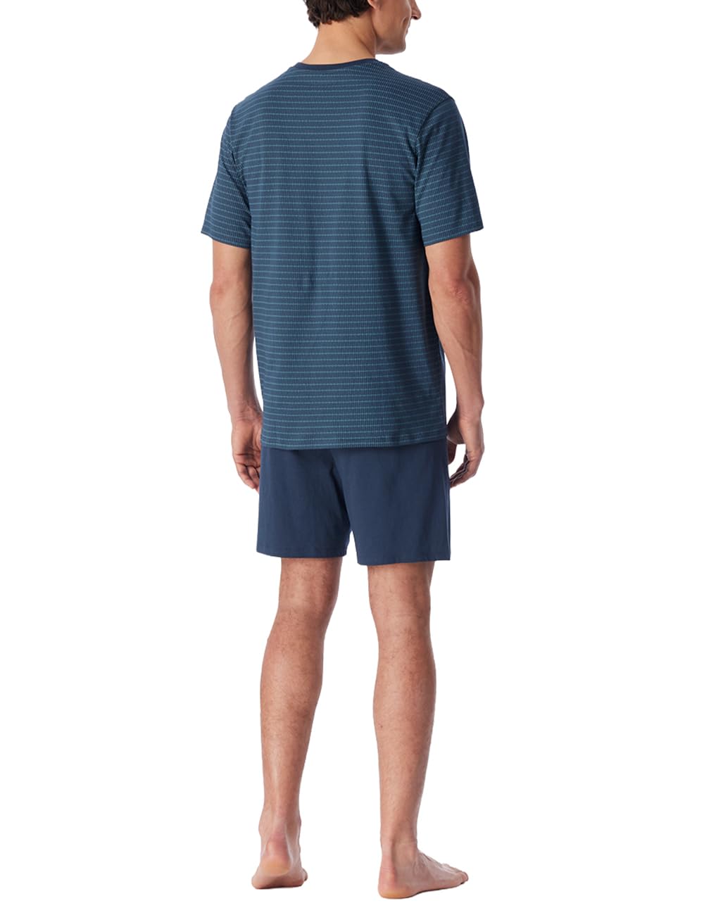 Schiesser Herren Schlafanzug kurz Rundhals - Nightwear Set