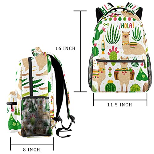 Mochilas ligeras de alpaca y cactus para senderismo y viajes activos 2
