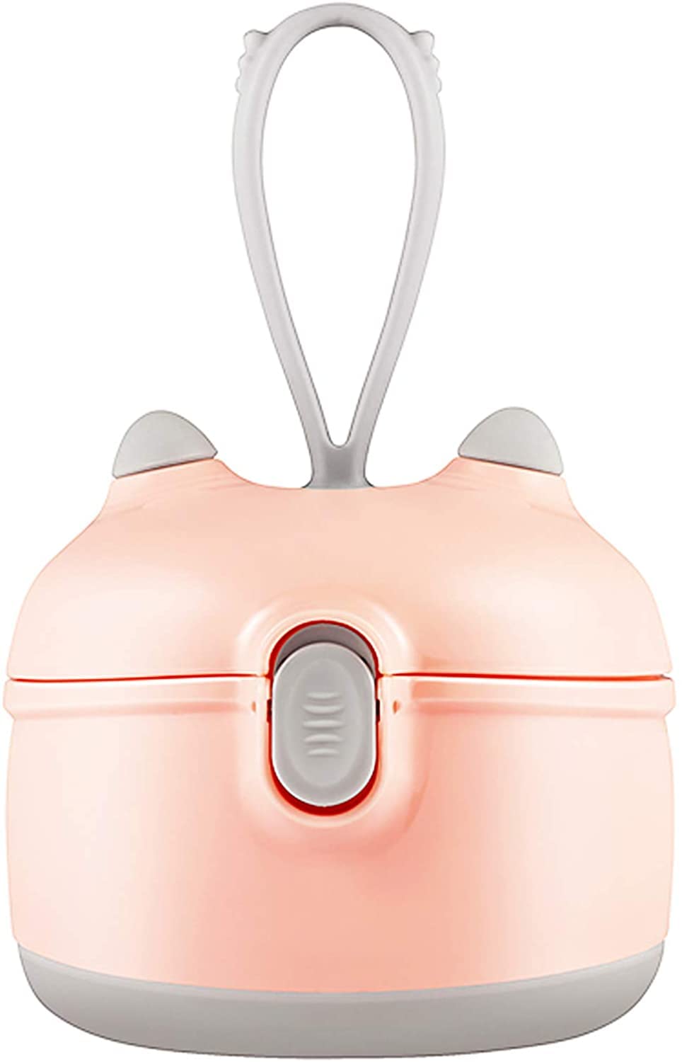 Beverlion Baby Formula Dispenser with Scoop Milk Powder Dispenser Container with Carry Handle for Travel Outdoor Activities with Baby Infant (Can Carry 200 Grams of Powder)