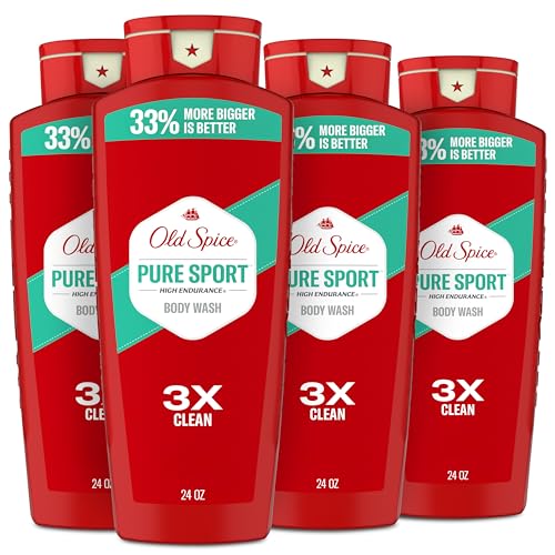 Old Spice Refreshing Body Wash for Men, High Endurance, 3X Defense, 24/7 Shower Fresh with Long...