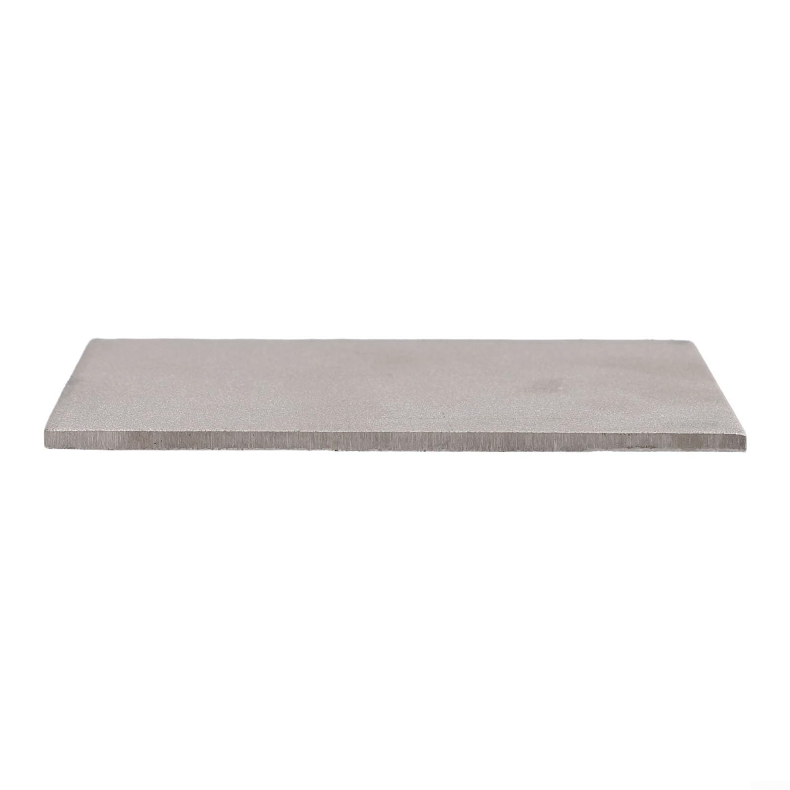 Reines Nickelblech 100x100mm für Galvanik Anode Element 99.96% Reinheit Hitzebeständig Korrosionsfest Platte 0.5-3mm Dicke Silber Metallplatte Industriebedarf(3mm)