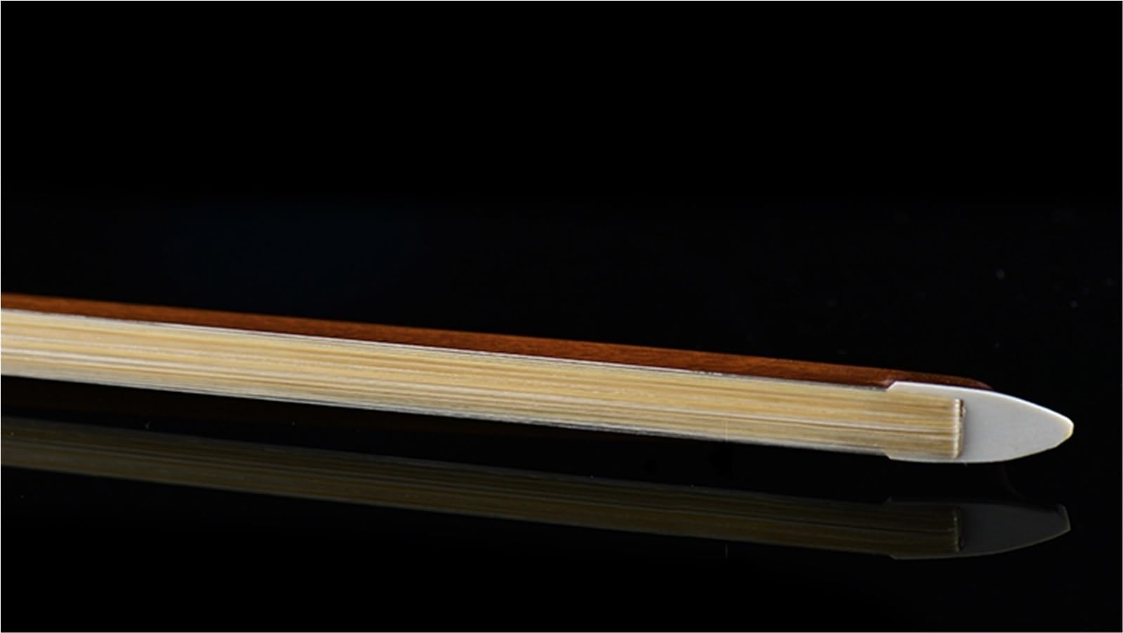 Arco Per Pratica Del Violino Arco per violino fatto a mano Accessori per strumenti musicali a coda di cavallo naturale Arco per violino speciale per principianti(3/4)