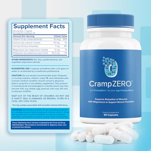 CrampZero Potassium Magnesium Supplement