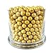 Color It Candy Shimmer Gold Sixlets 2 Lb Bag - Perfect For Table Centerpieces, Weddings, Birthdays, Candy Buffets, & Party Favors.