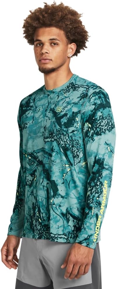 Under Armour Men's Iso-chill Shorebreak Camo Long Sleeve