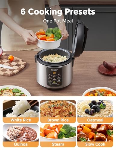 COMFEE' 6-in-1 Compact Rice Cooker