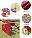 HIKEMAN Camping Windschutz Sichtschutz Garten - Strand Windschutz mit Sichtfenster,Outdoor Caravan Privacy Shield,kann als Zeltplane für Picknick,Grill,Lagerfeuer verwendet Werden(Schwarz,4.4m)