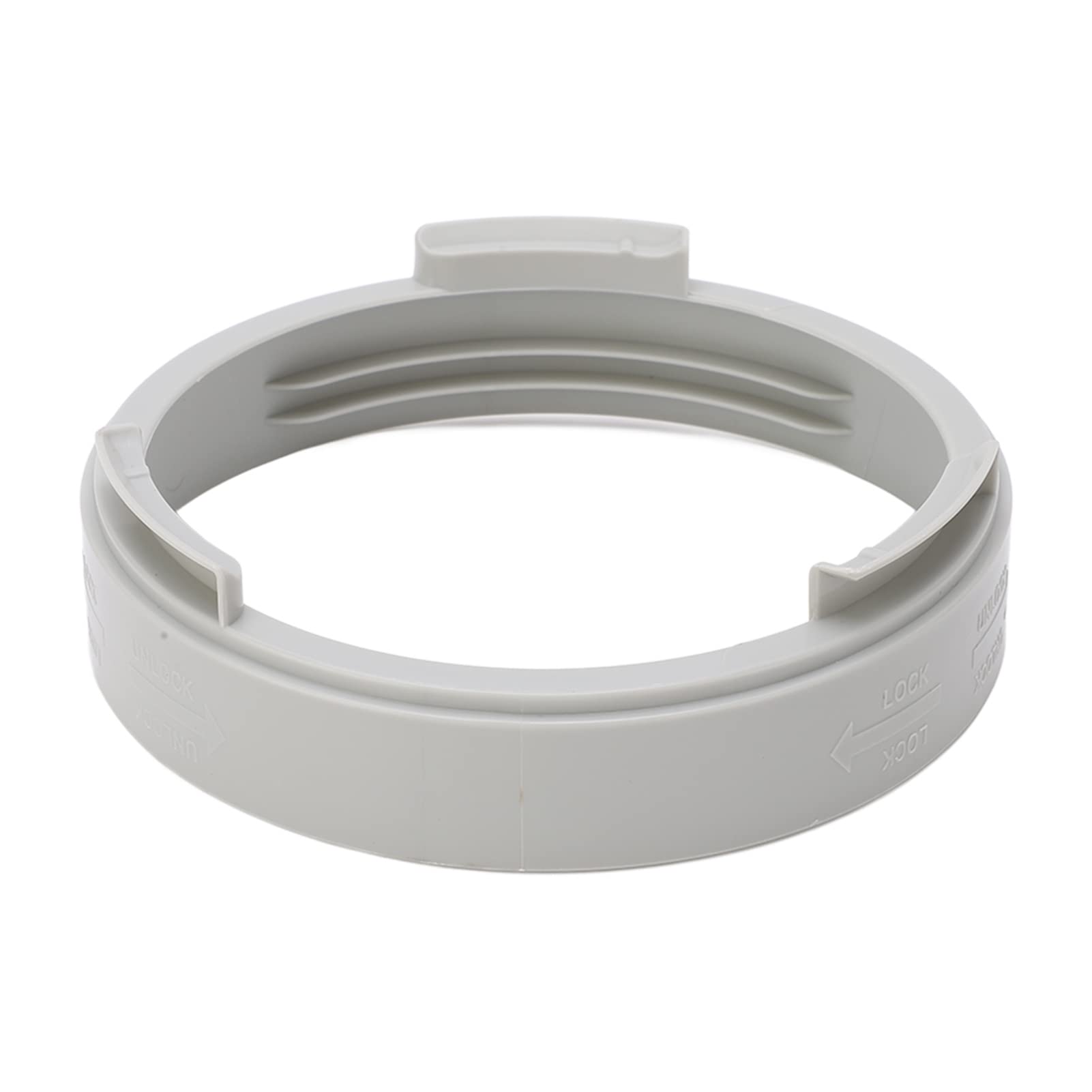 Pissente Air Conditioner Exhaust Hose Coupler, ABS Portable AC Exhaust Hose Connector, Fits 5.9in Clockwise and Counterclockwise Hoses, Tool Free Setup for Home Office