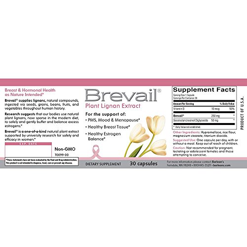 Barlean's Brevail and Evening Primrose Hormone Support Bundle #TOP13