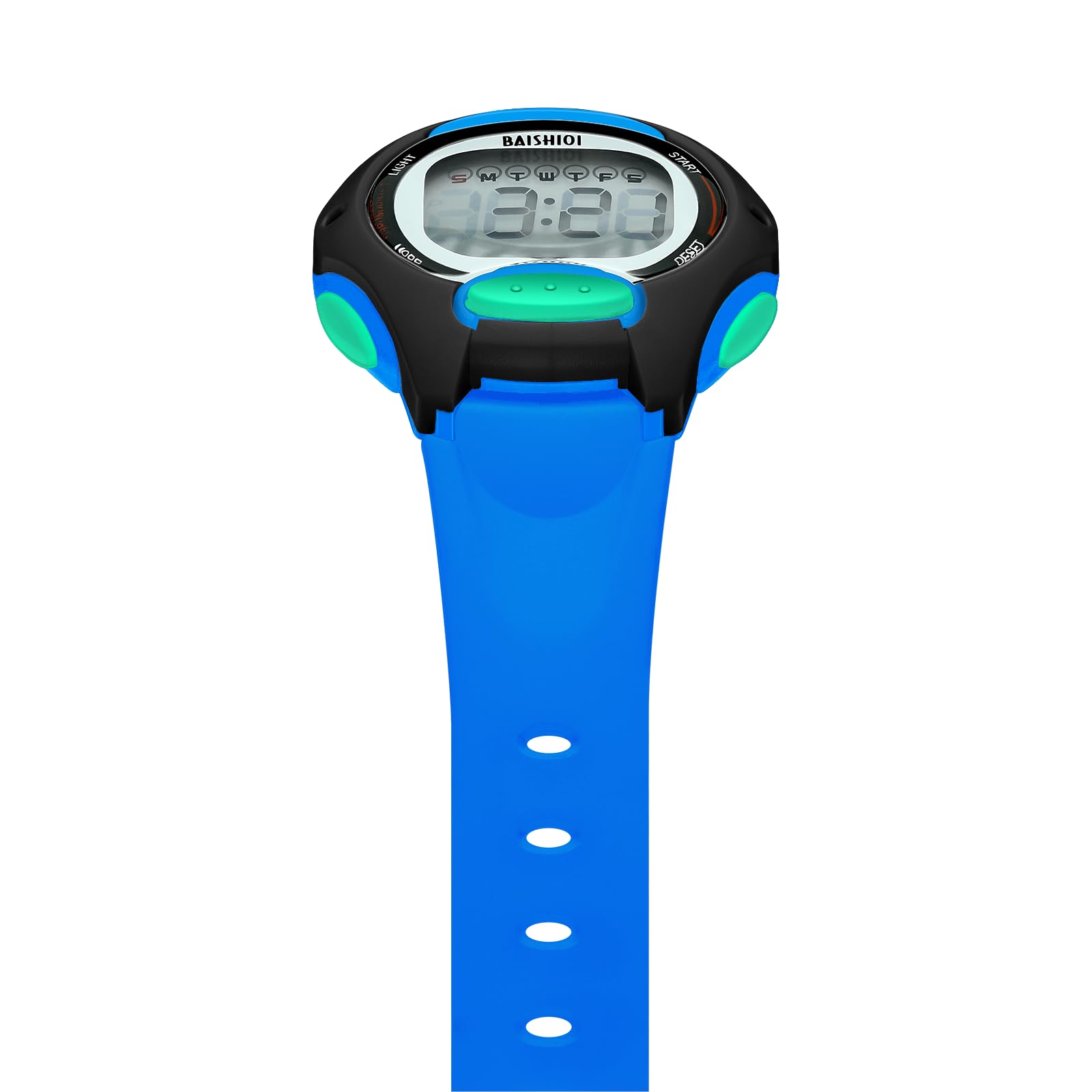 Relojes Digital Niños Niñas Impermeables Multifuncionales Relojes para Niños Deportes Reloj de Pulsera de Banda Suave para Niños con EL Retroiluminación/Alarma/Fecha/CronóMetro