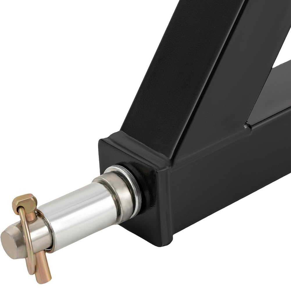 Receptor de Enganche de 3 Puntos, Adaptador de Enganche de Remolque de 3 Puntos con Receptor de 2 Pulgadas, para remolques, Equipos agrícolas, rieles agrícolas para Tractores