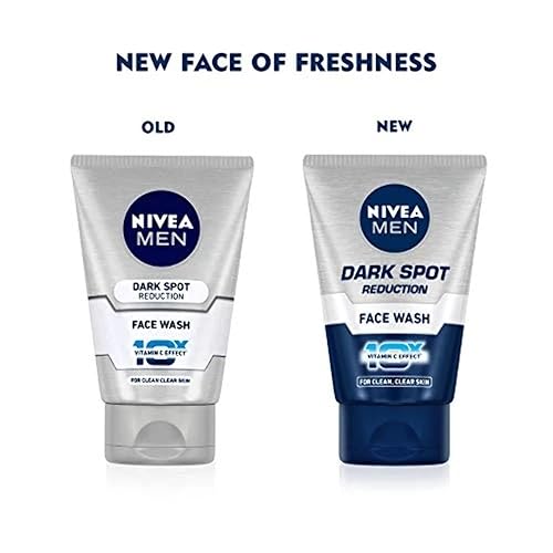 Miniatura 8 de Nivea Lavado facial para hombre con reducción de manchas oscuras (10 veces blanqueador), 3.4 fl oz