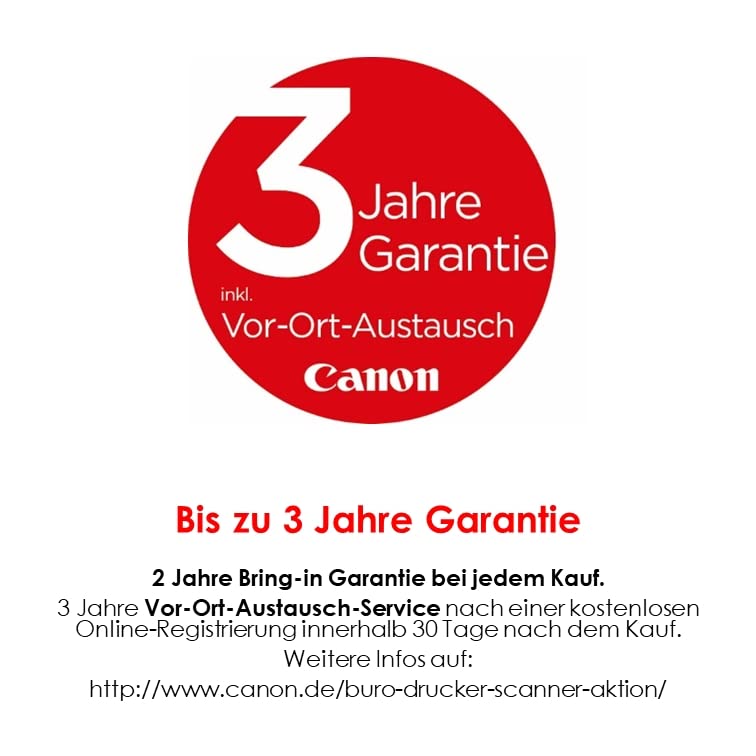 Canon Tintenstrahldrucker MAXIFY GX5050 - Drucken im Eiltempo - Schwarzweiß- und Farbdrucker - hohe Seitenreichweite - kleiner Drucker mit WLAN, LAN, Apple Airprint, Mopria Verbindung – Bild 7