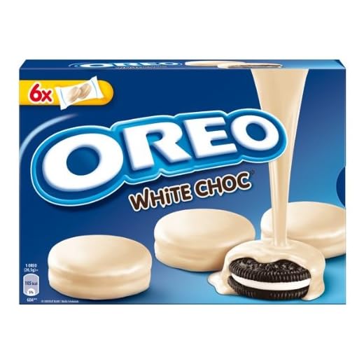 Oreo Chocolat Blanc 6 Sachets Individuels