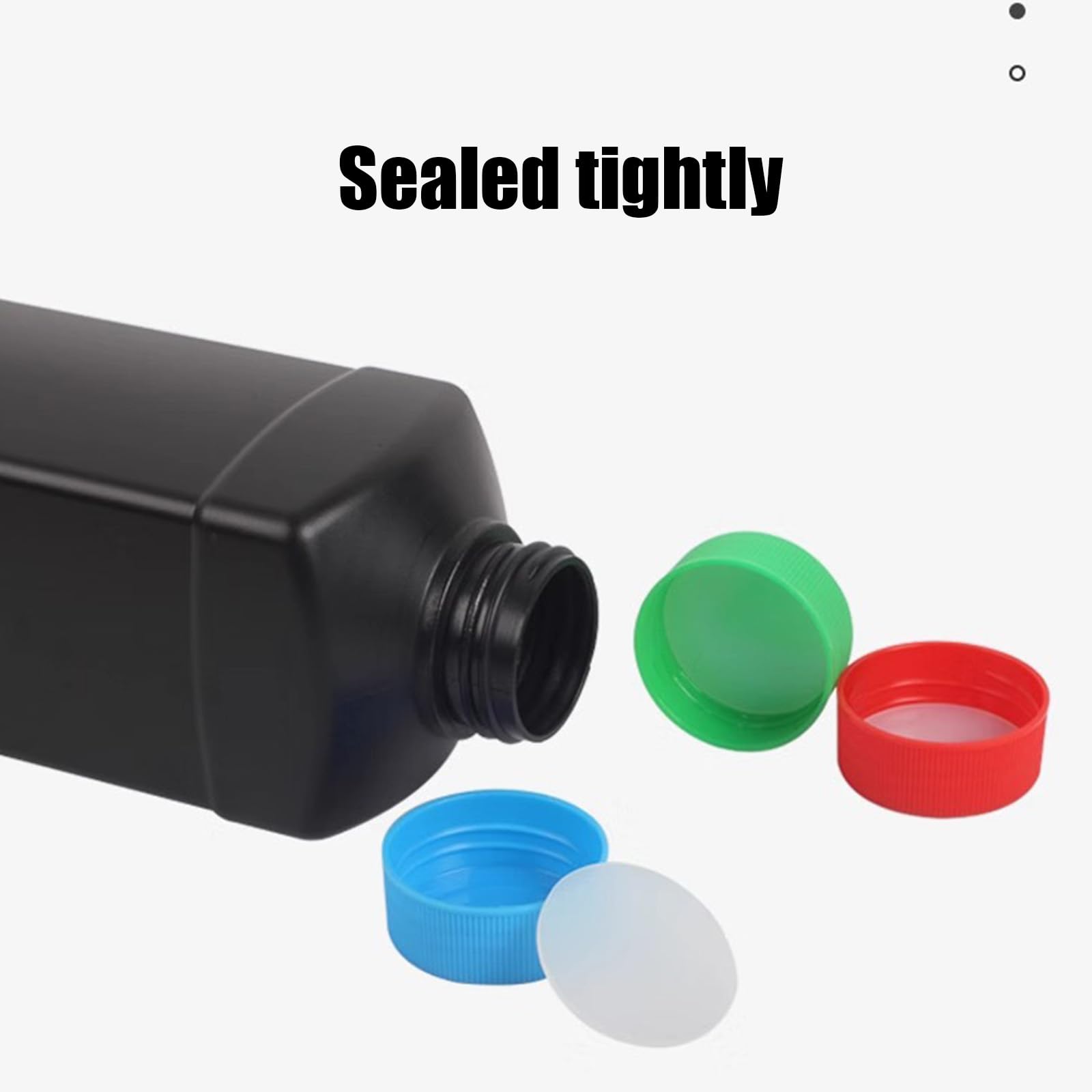 1/2/3Pcs 1000ml Negativi Film Sviluppatore Bottiglie di Stoccaggio Contenitore Liquido Camera Oscura Film Sviluppo Forniture Chimicamente Resistente Stoccaggio Camera Oscura