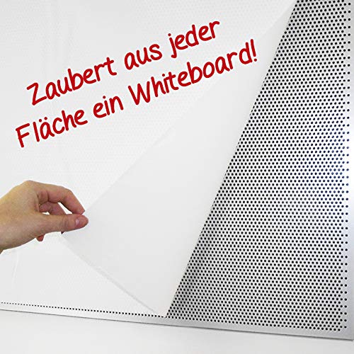 TimeTEX Whiteboard-Folie statisch - 20 m auf Rolle - weiß - 62187
