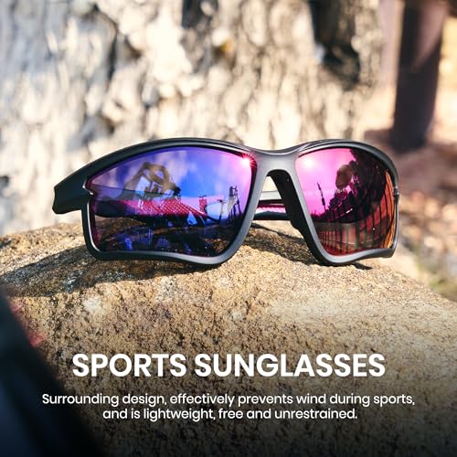 Cyxus Polarized Sunglasses for Men Women Trendy Sunglasses UV Protection for Driving Fishing Traveling P15903