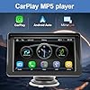 NHQZ GPS Navigation Voiture 7 Pouces,Navigation GPS,GPS Poids Lourds,Écran Tactile HD IPS,Portable/Bluetooth Haut Débit/FM/Multilingue/Appels Mains Libres/pour Voiture,Camion,Camping-car,Bus,Taxi
