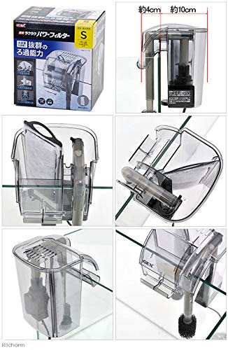 GEX ジェックス ラクラクフィルターSM用 交換ろ過材 6P × 6個 Amazon | GEX AQUA FILTER 活性炭パワーマットSM 物理・生物・吸着
