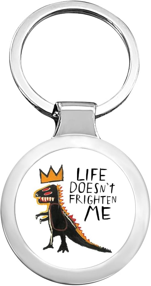 Amazon.co.jp: キーホルダー ジャン＝ミシェル・バスキア 恐竜 グッズ