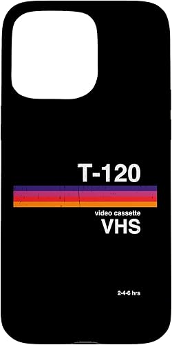 Miniatura 28 de Funda para disfraz de nostalgia retro para iPhone 16 con gráficos de cinta VHS de los años 80 y 90