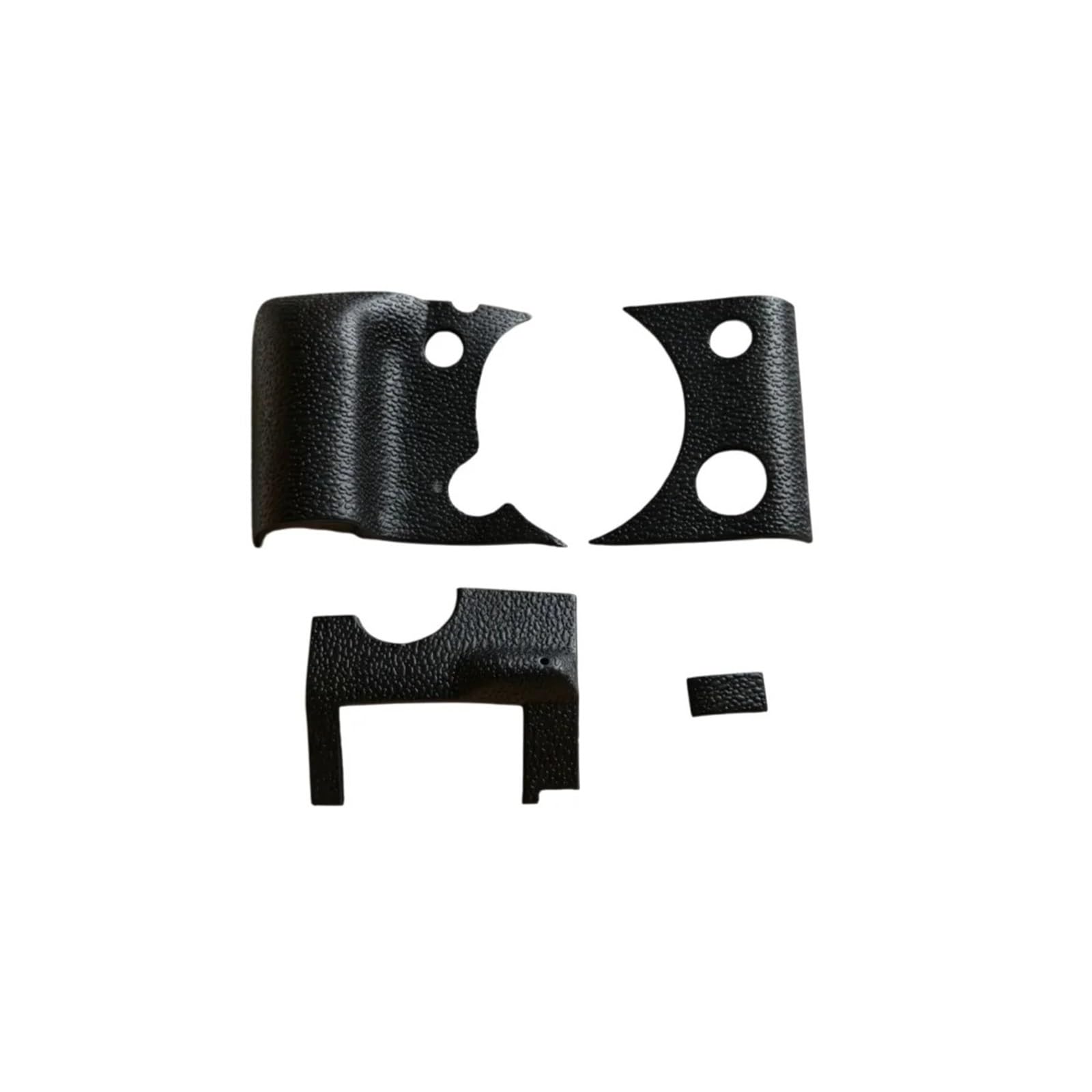 Kit grip gomma corpo 4 pz, compatibile con Fujifilm, XT-1 | Ricambio copertura pollice, lato sinistro e cappuccio in gomma per corpo fotocamera
