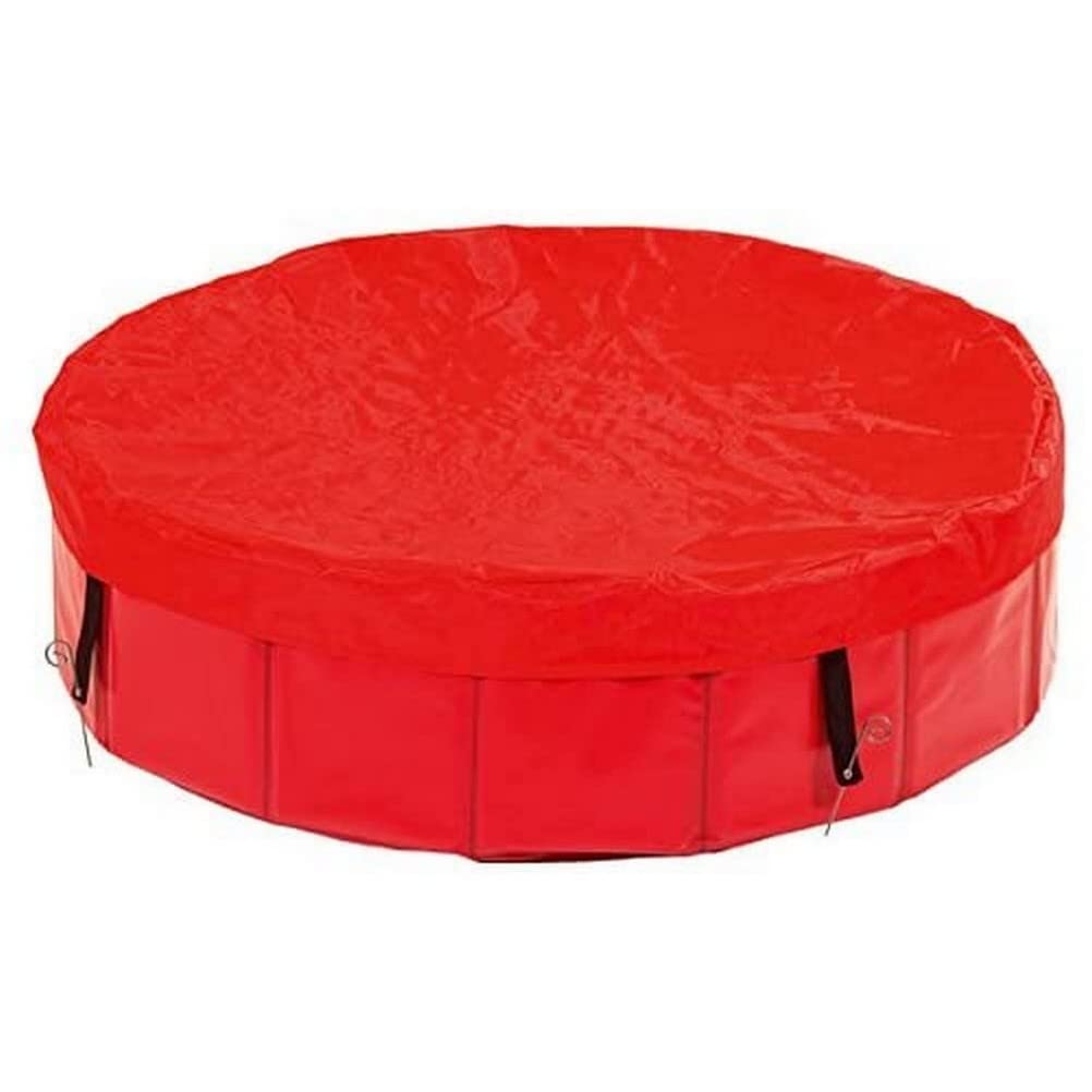 Karlie - Doggy Pool / 31892 - Bâche pour piscine - Rouge - 118 x 13 cm