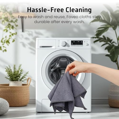 Image of Microfiber Cloth 350 GSM - 40x40 cm, (Grey) | Ultra-Soft, Lint-Free & Streak-Free Towels for Car, Bike, Interior & Exterior Detailing, Polishing & Washing (Pack of 1)