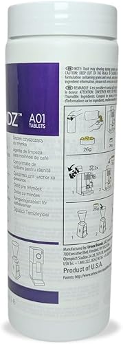 Miniatura 2 de Urnex SuperGrindz - Tabletas de limpieza para amoladora, botella de 11.6 onzas