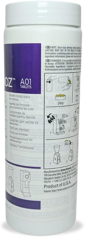 Pastillas Limpiadoras Urnex SuperGrindz 330 Unidades miniatura 3