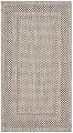 SAFAVIEH Courtyard Collection 2' x 3'7" Beige/Brown CY8477 Indoor/ Outdoor Waterproof Easy Cleaning Patio Backyard Mudroom Accent Rug