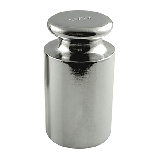 American Weigh Scales Calibration Weight for AWS Digital Scale, Carbon Steel, Solid Stainless Steel Chrome Finish, 100g (100WGT)
