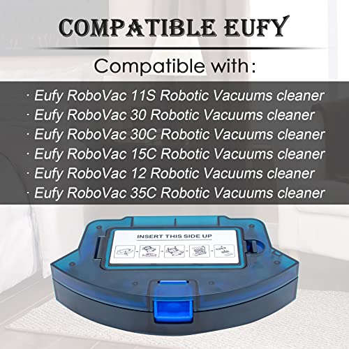 Garbage fighter Dust Bin Box for Eufy RoboVac 11S, 30, 30C, 12, 15C, 35C, G30 Robot Vacuum Cleaner Part Accessories - High-Capacity Replacement Dustbin for Improved Robot Vacuum Performance - Image 5
