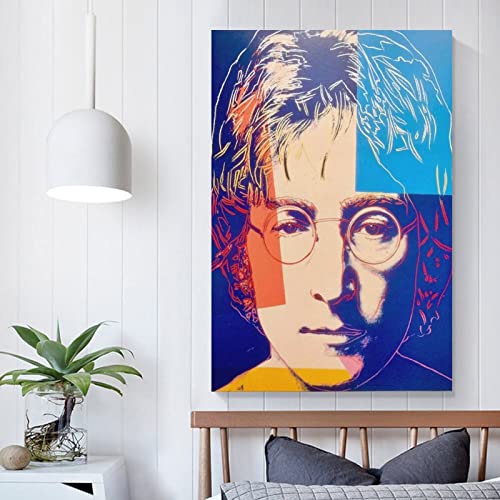 1990 – Poster Andy Warhol John Lennon pour décoration murale, décoration murale, chambre à coucher, bureau, salon… - Les Beatles, Paul McCartney, John Lennon, RIngo Starr, George Harrison 1990 – Poster Andy Warhol John Lennon pour décoration murale, décoration murale, chambre à coucher, bureau, salon… – Image 6