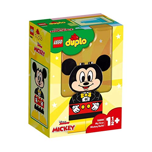 Duplo Il Mio Primo Topolino con Abiti Interscambiabili e Creare Tante Scene con Il Personaggio Disney Preferito dei Bambini, Set di Costruzioni per Bambini +1 1/2, Idea Regalo, 10898 - Lego - Immagine 1